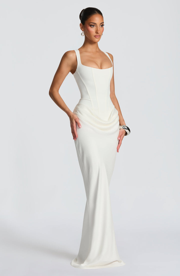 Eleanor | Maxi Dress with Square Neck