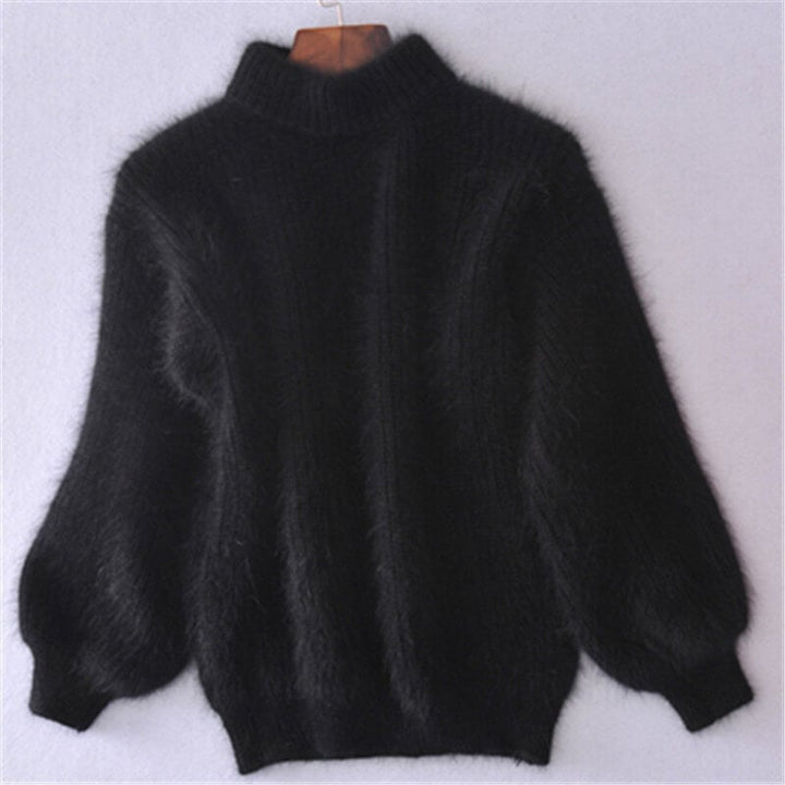Lucia – Relaxed Ribbed Wrap Sweater