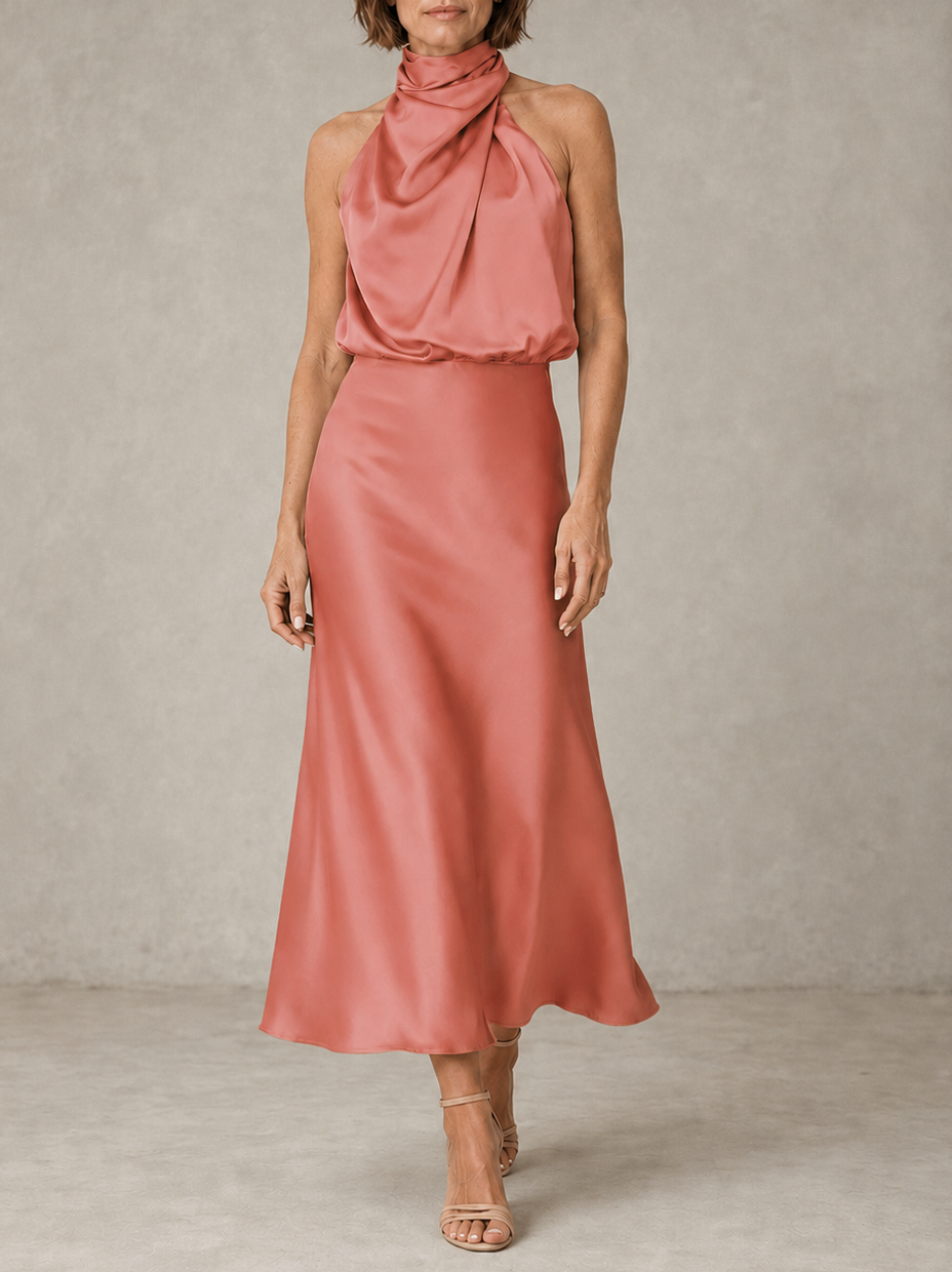 Harper | Halter Evening Dress