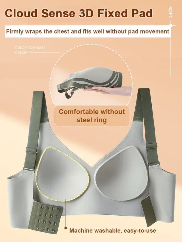 Abby – Wireless Lift Bra with Wide Lace Straps