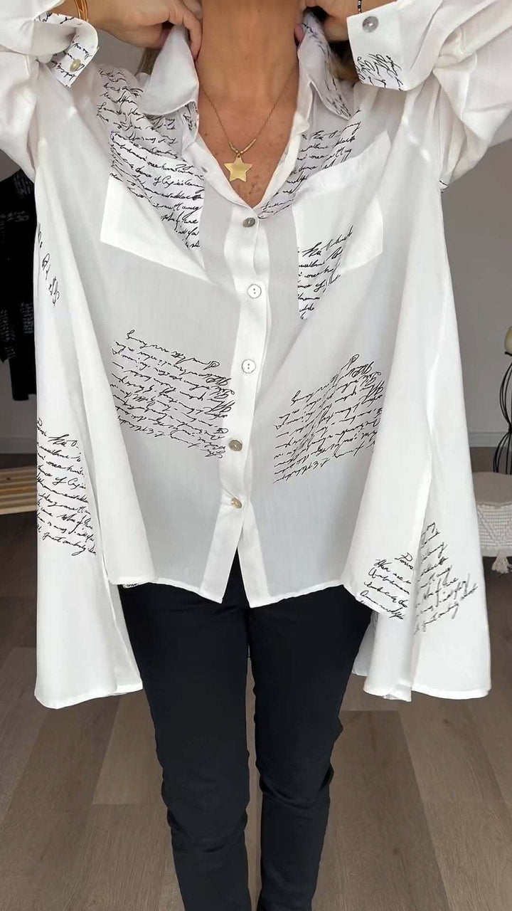Jonah – Statement Shirt with Swallowtail Hem