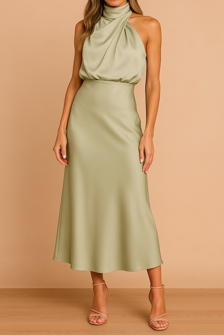 Madelyn | Draped Midi Dress