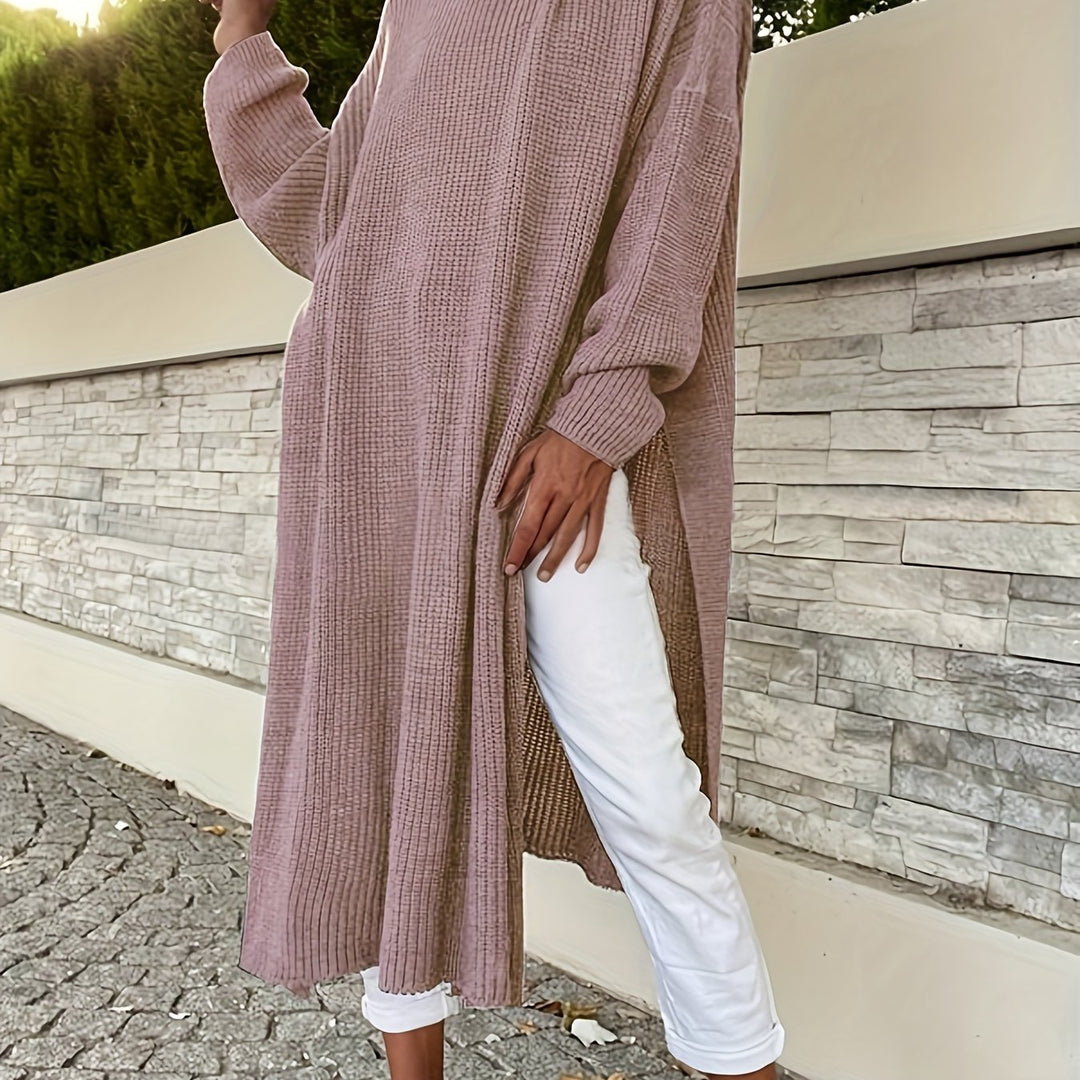 Jocelyn | Hooded Knit Sweater Dress