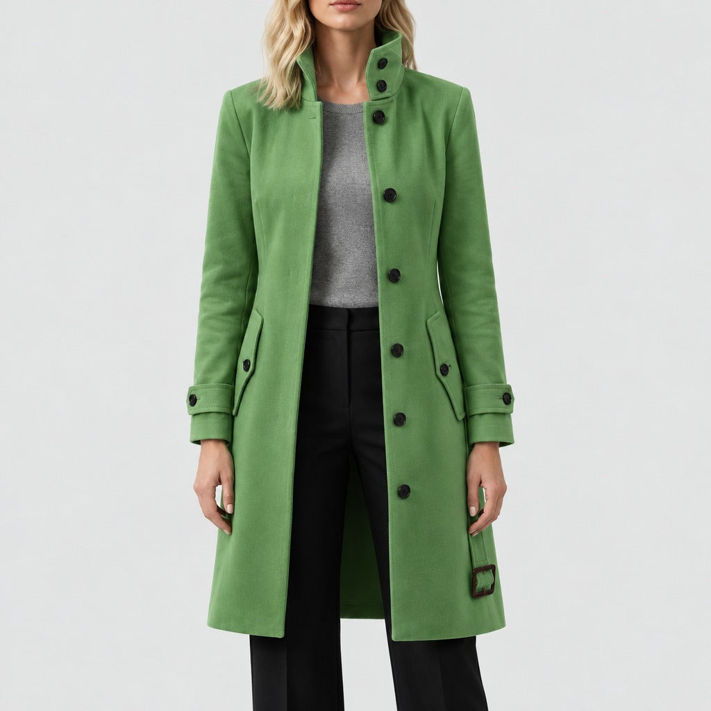 Dora | Belted Long Coat