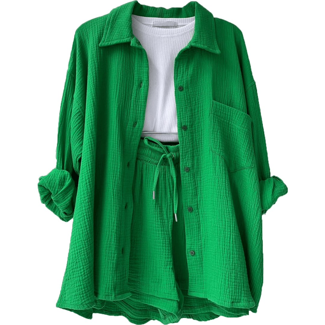 Namo – 2-Piece Short Set with Collar
