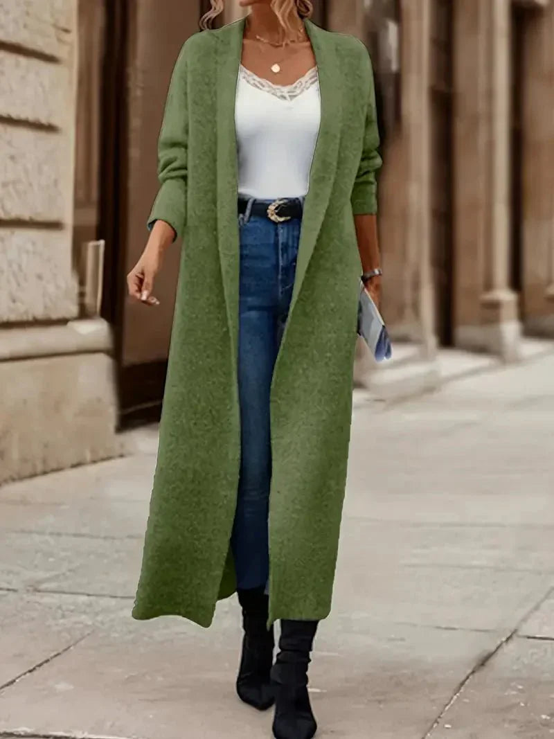 Sab – Open-Front Longline Cardigan