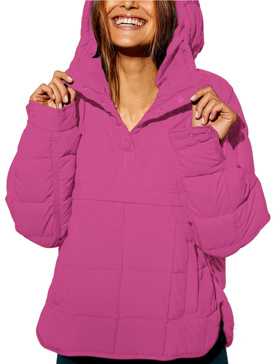 FARRELL – Oversized Hooded Pullover Hooded Jacket