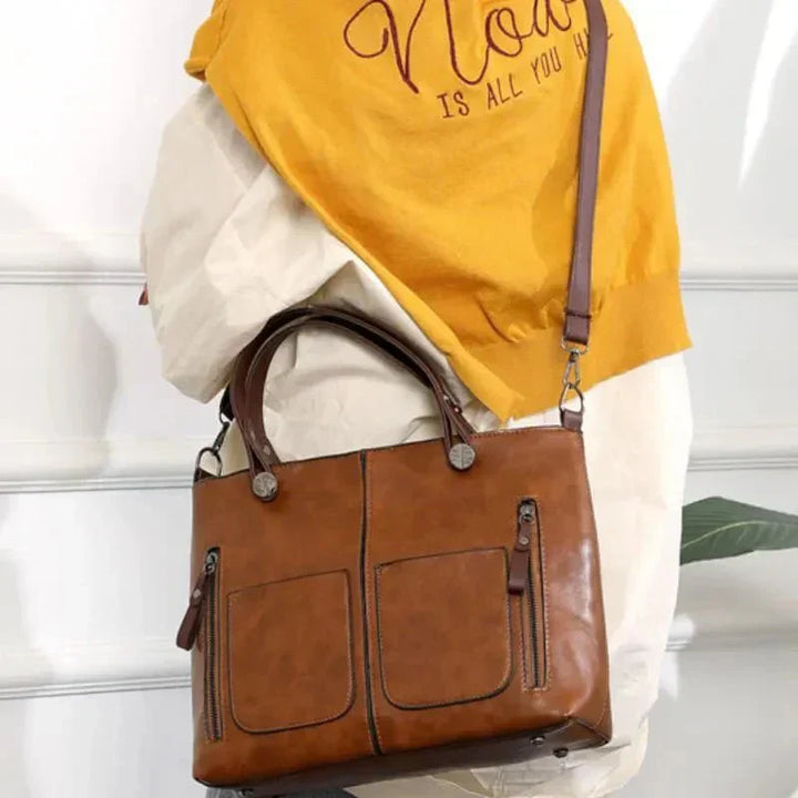 Dusk Serenity – Structured Shoulder Bag