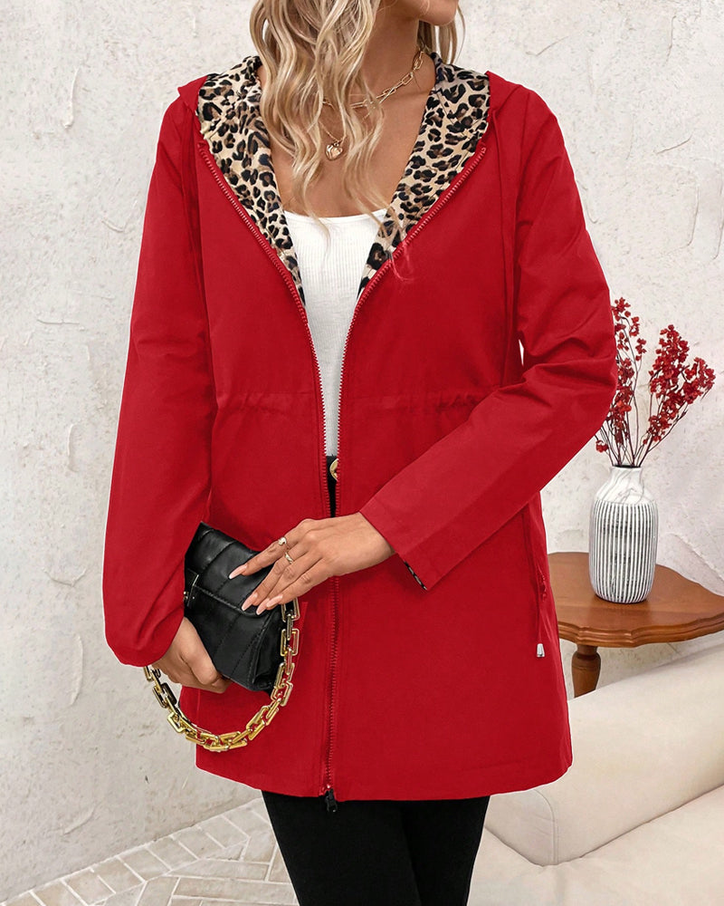 SHARON | REVERSIBLE ZIP JACKET