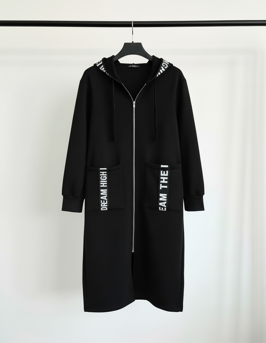Rita | Long Hooded Sweatshirt