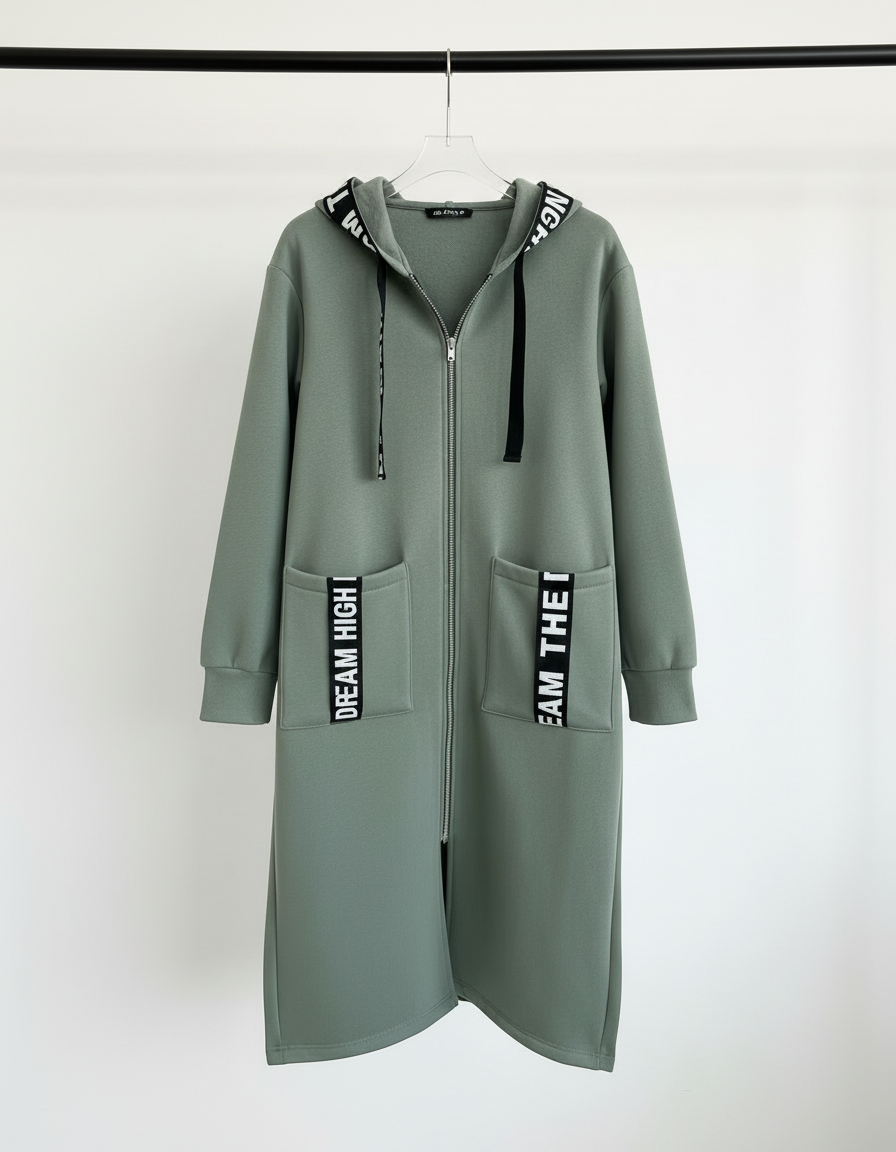 Rita | Long Hooded Sweatshirt