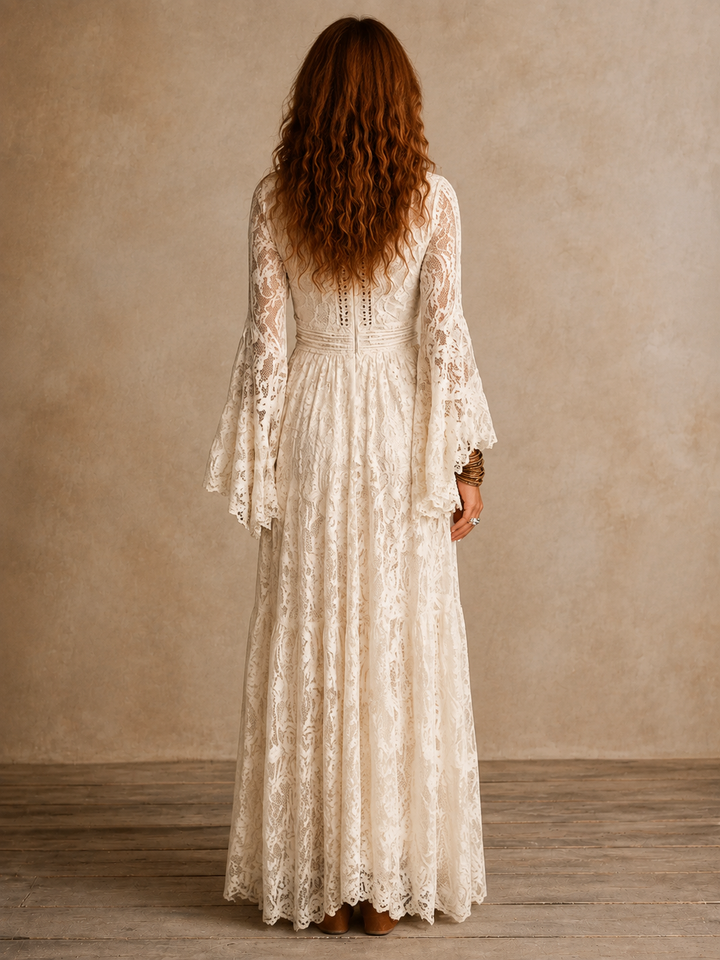 Emily | Vintage Silhouette Maxi Dress