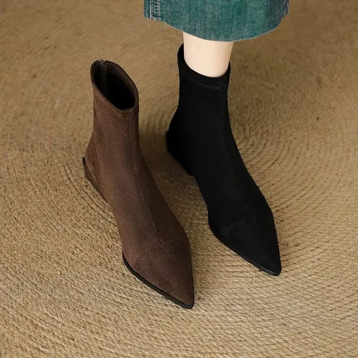 Malinda | Pointed-Toe Ankle Boots