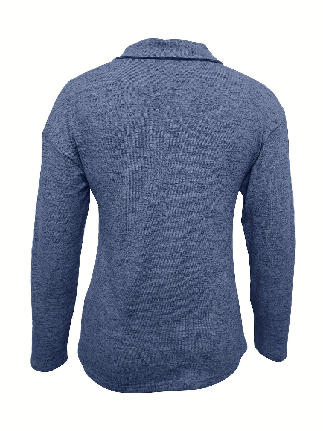 Charlene – Long-Sleeve Top with Zipper Detail