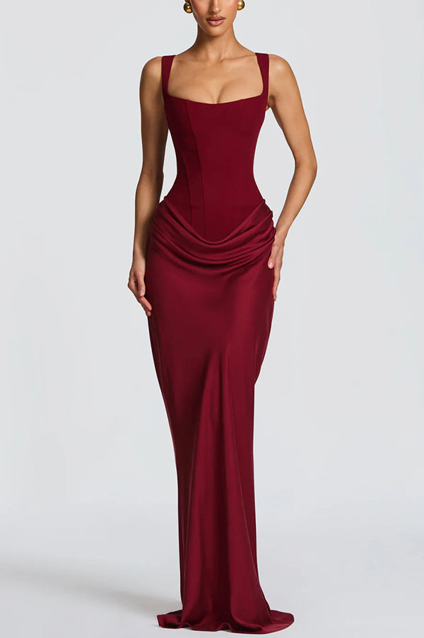 Eleanor | Maxi Dress with Square Neck