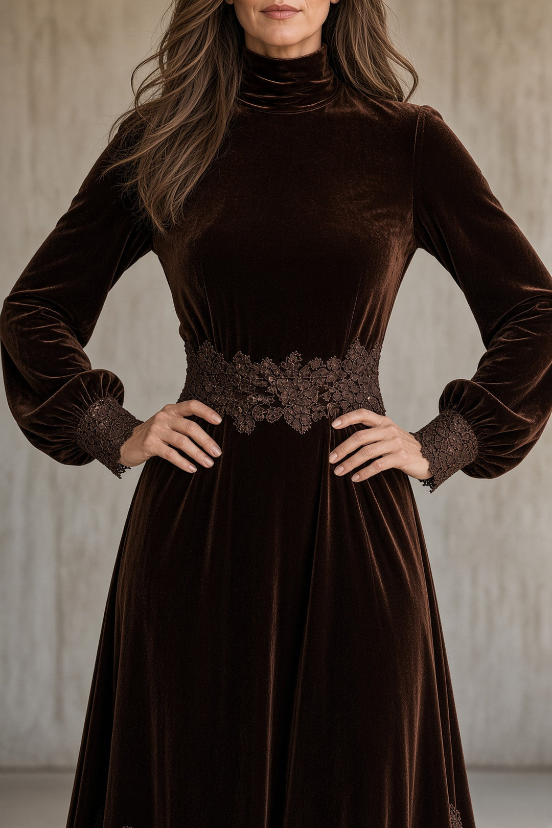 Monica | Velvet Dress