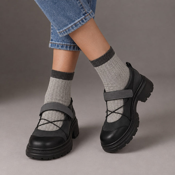 Isabel | Chunky Platform Mary Janes