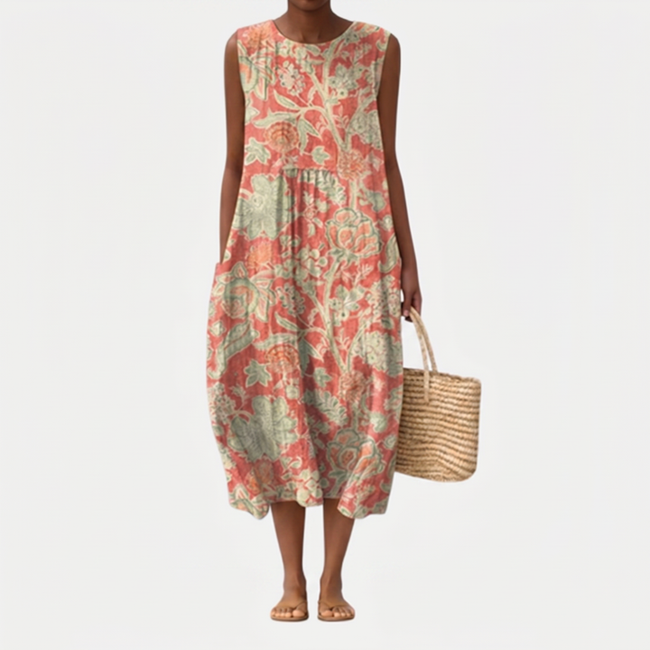 Raquel | Effortless Floral Midi