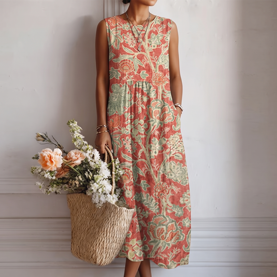 Raquel | Effortless Floral Midi