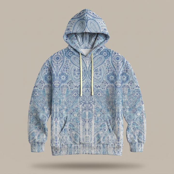Rainbow Sunburst Graphic Hoodie