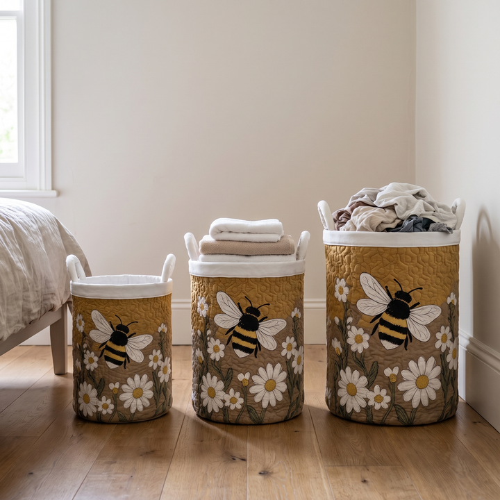 Daisy | Bee Laundry Basket