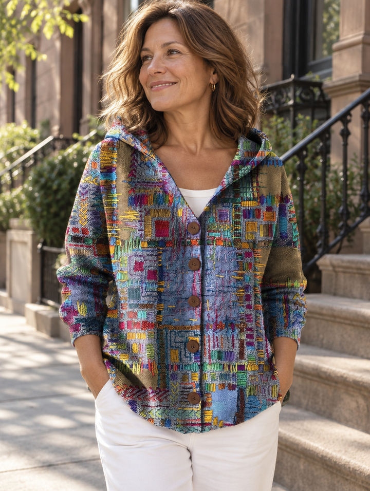 Vanessa | Soft Long-Sleeve Open-Front Cardigan