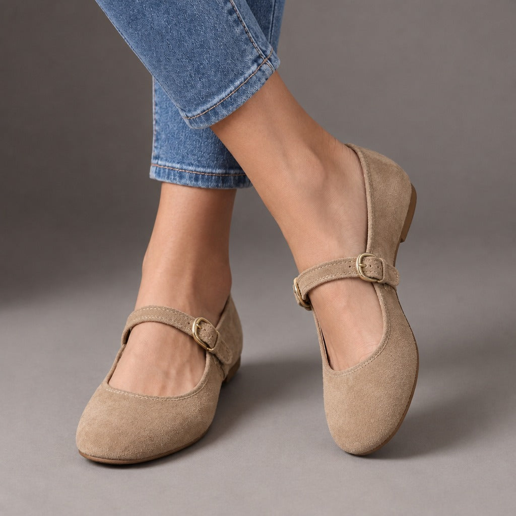 Aline | Buckle Strap Mary Janes