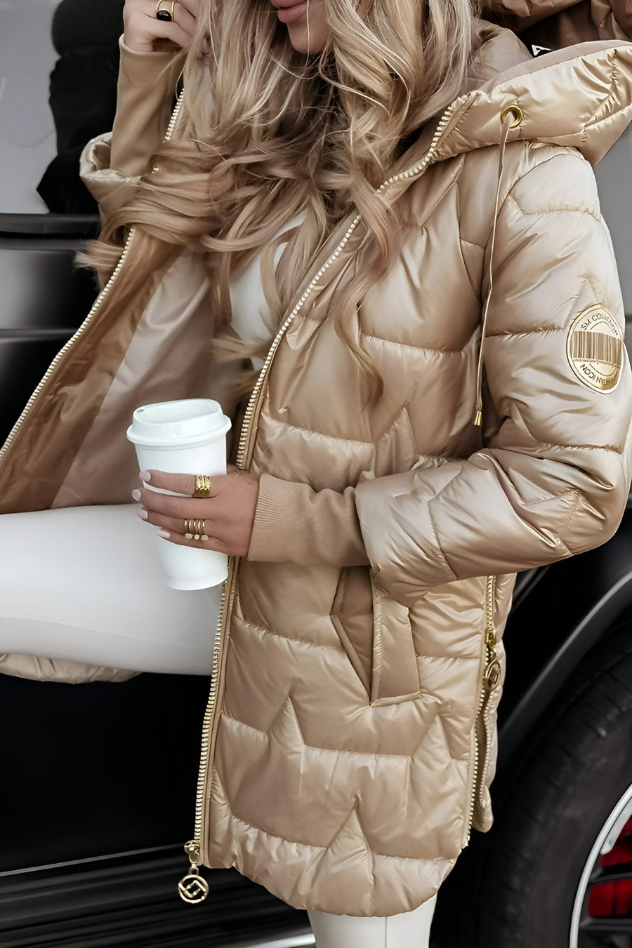 Harper | Elegant Hooded Padded Winter Coat