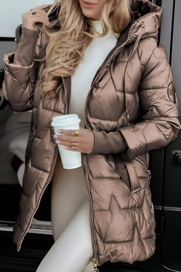 Harper | Elegant Hooded Padded Winter Coat