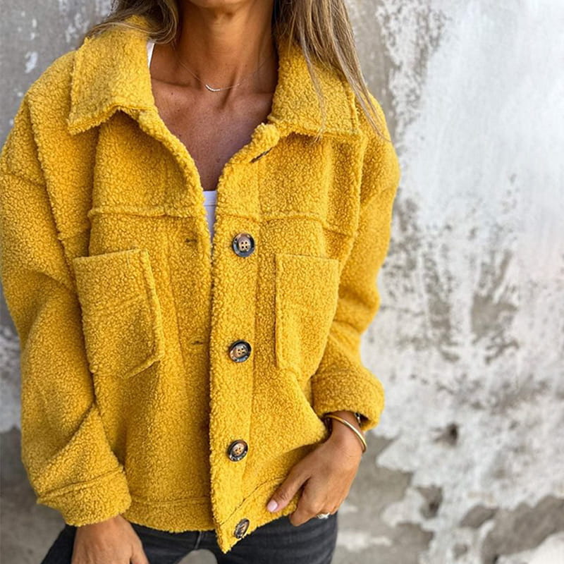 Nelea – Longline Coat with Notched Lapel