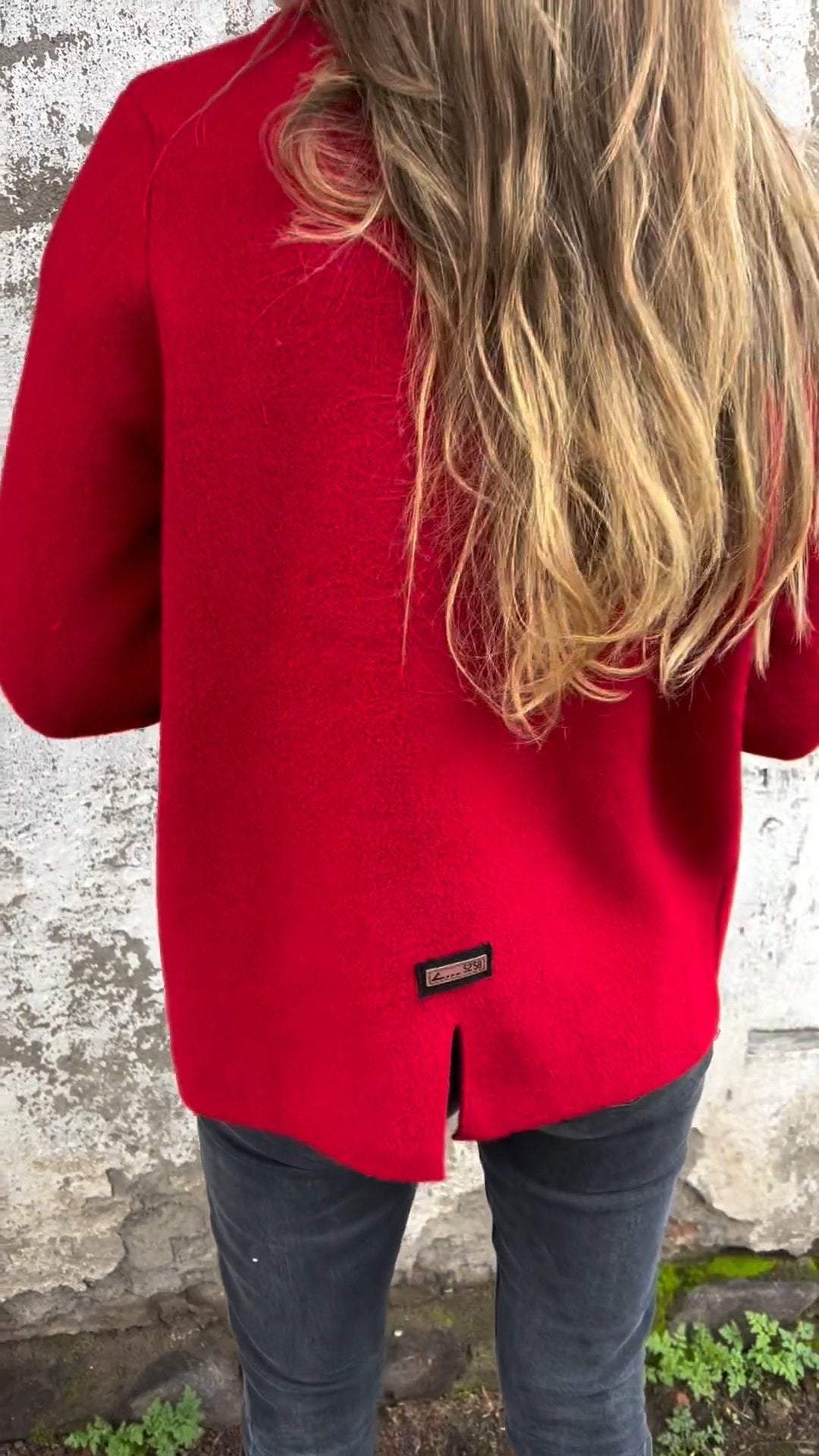 Enza – Wrap Coat with Fleece Lining