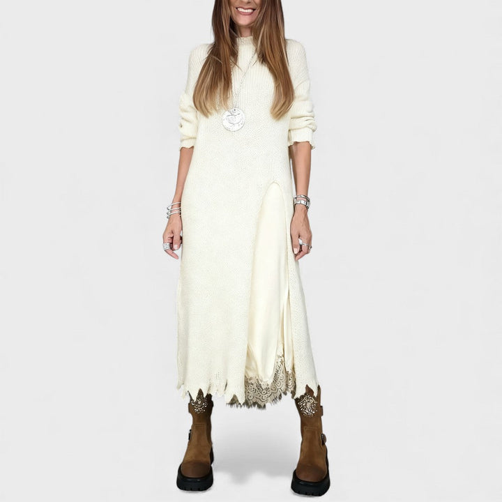 Luna | Chic Long Dress Set