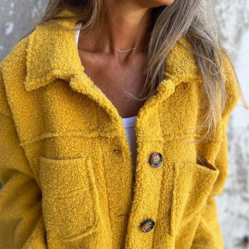 Nelea – Longline Coat with Notched Lapel