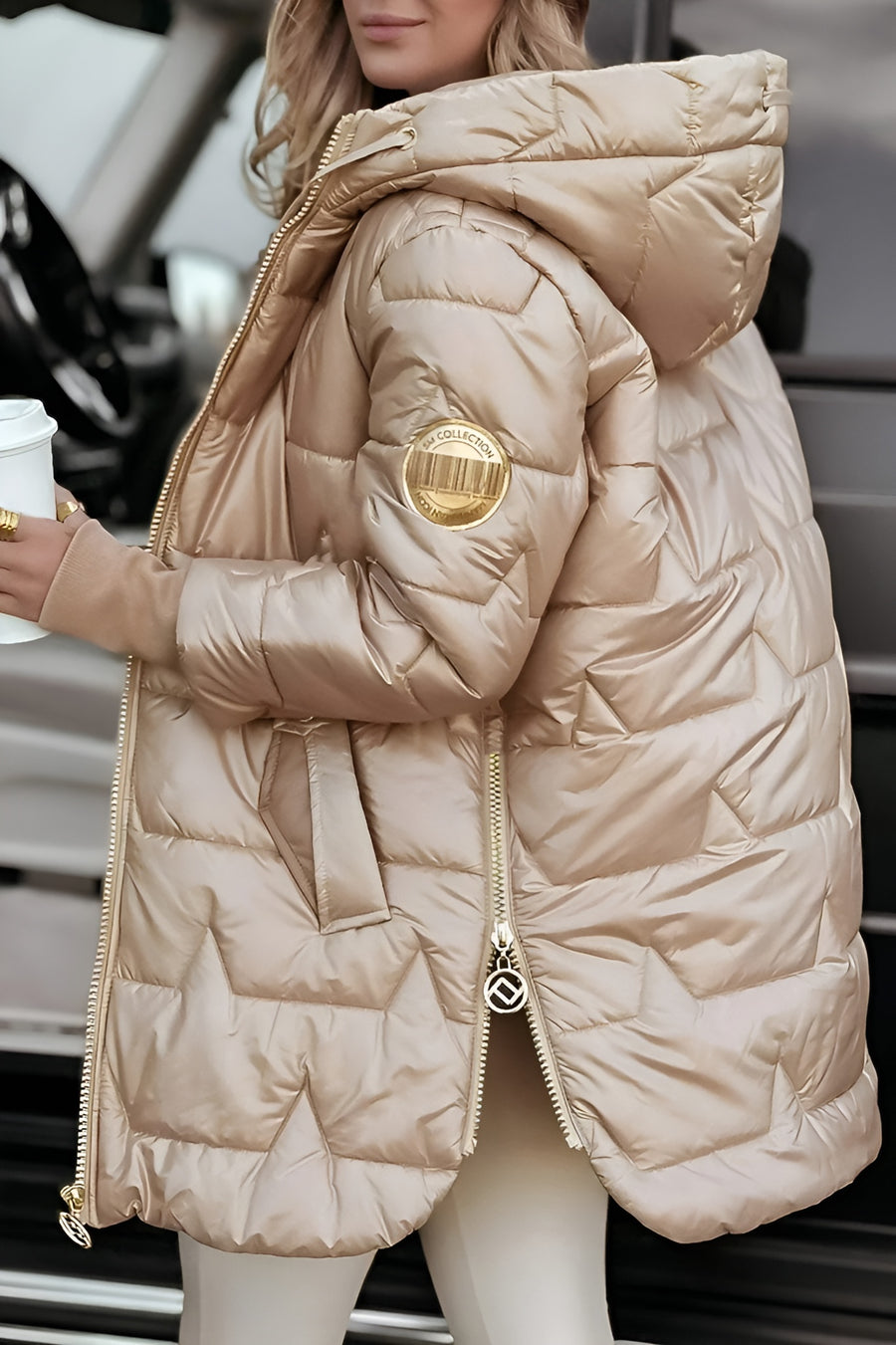 Harper | Elegant Hooded Padded Winter Coat