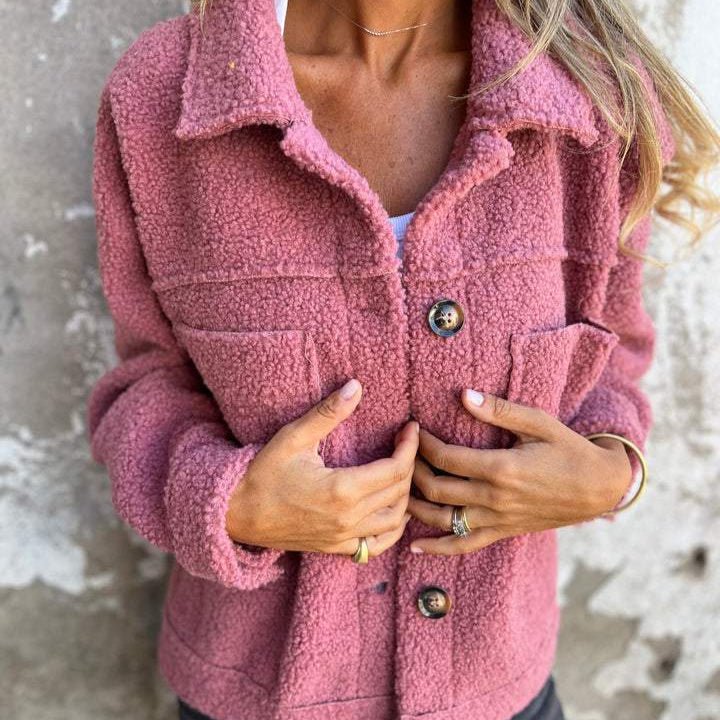 Nelea – Longline Coat with Notched Lapel