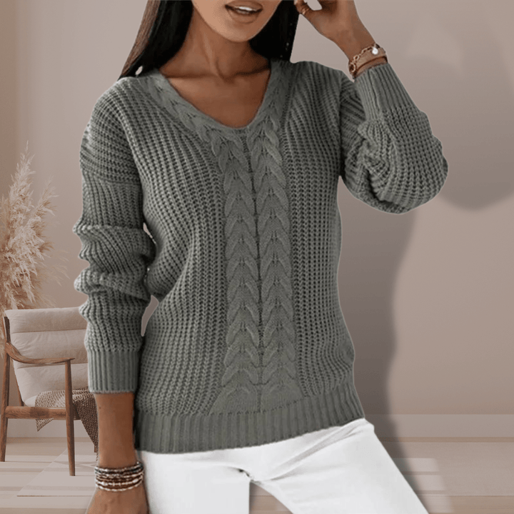Liela – Relaxed Ribbed Sweater