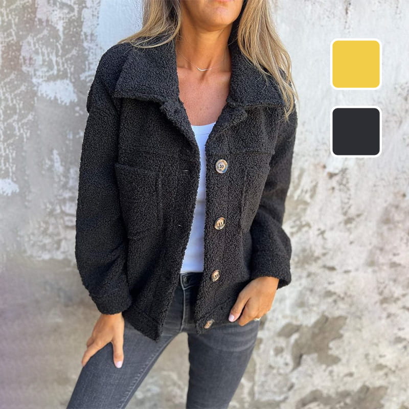 Nelea – Longline Coat with Notched Lapel