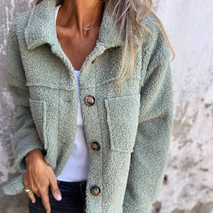 Nelea – Longline Coat with Notched Lapel