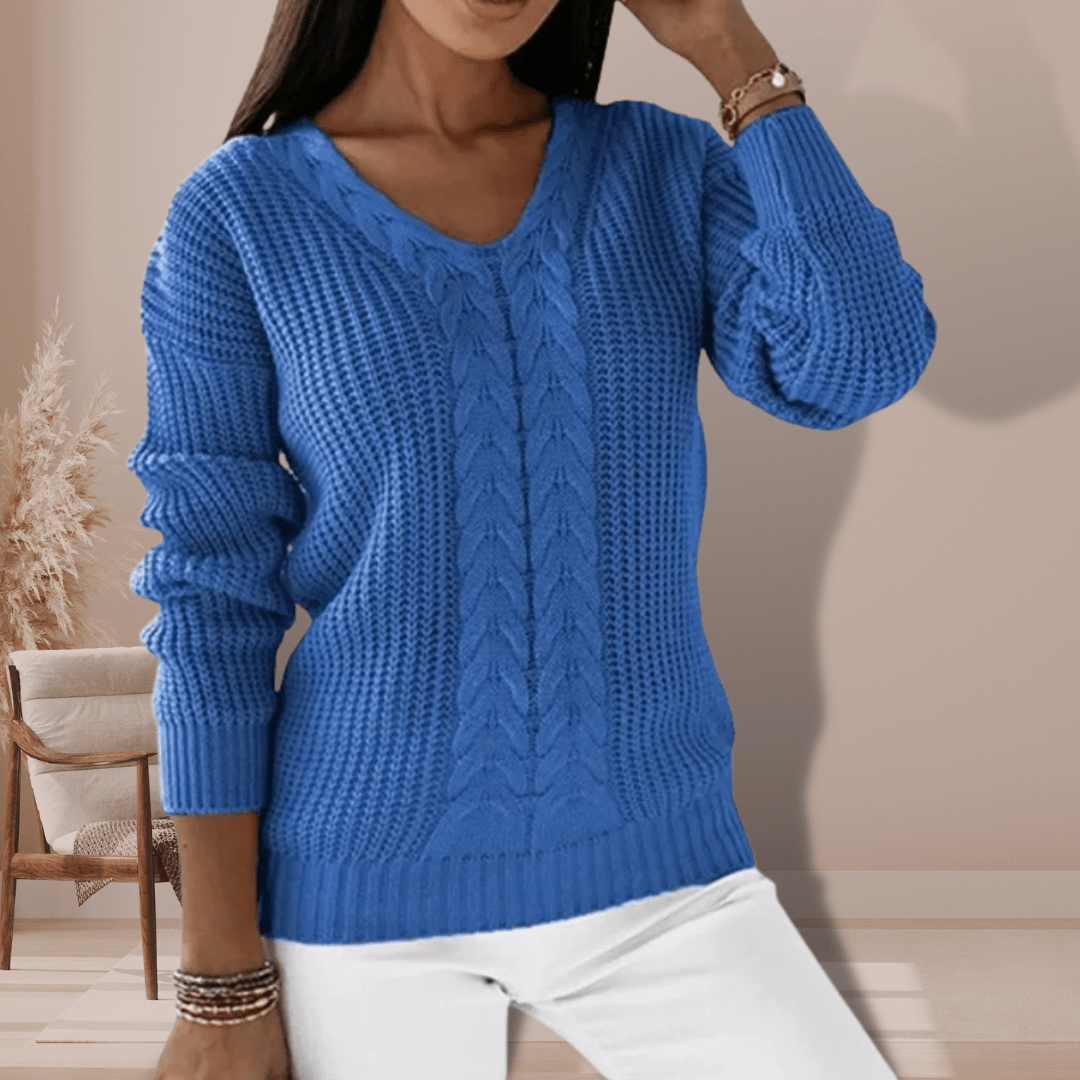 Liela – Relaxed Ribbed Sweater
