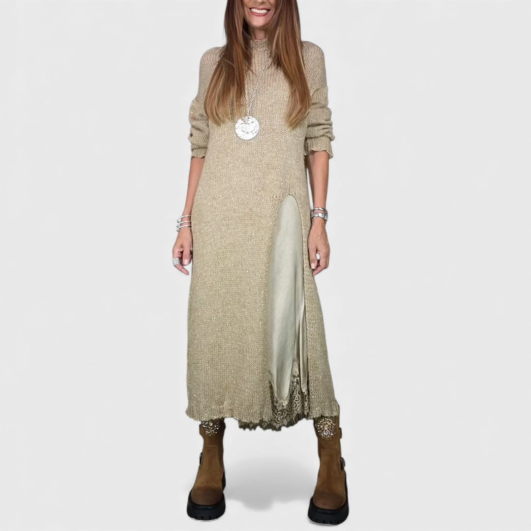 Luna | Chic Long Dress Set