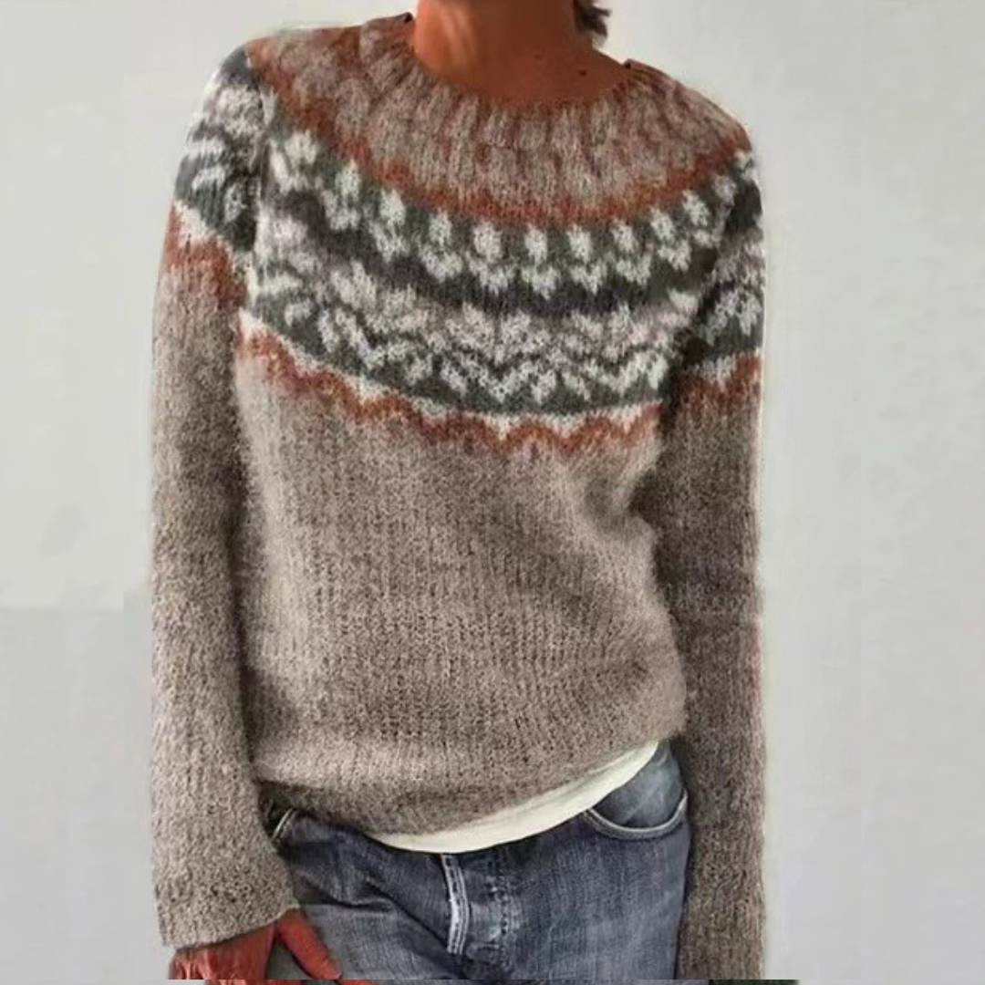 Tina | Cozy Retro Sweater