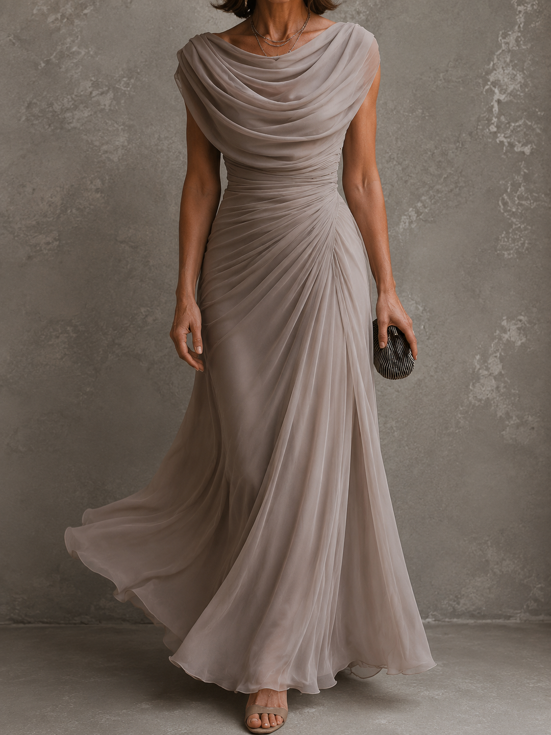 Jilliann | Elegant Flowy Maxi Dress