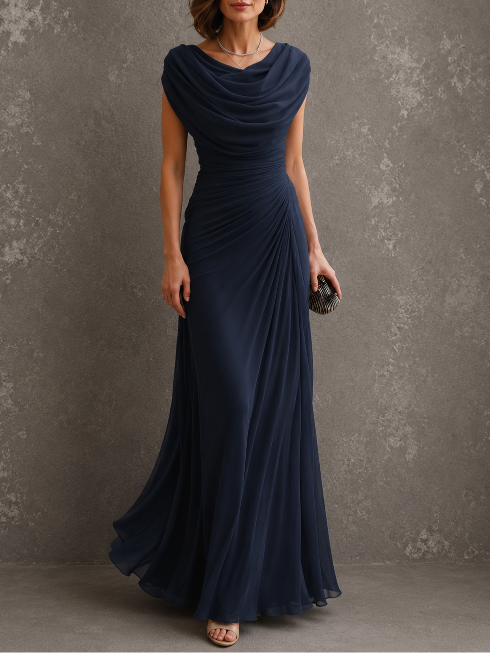 Jilliann | Elegant Flowy Maxi Dress