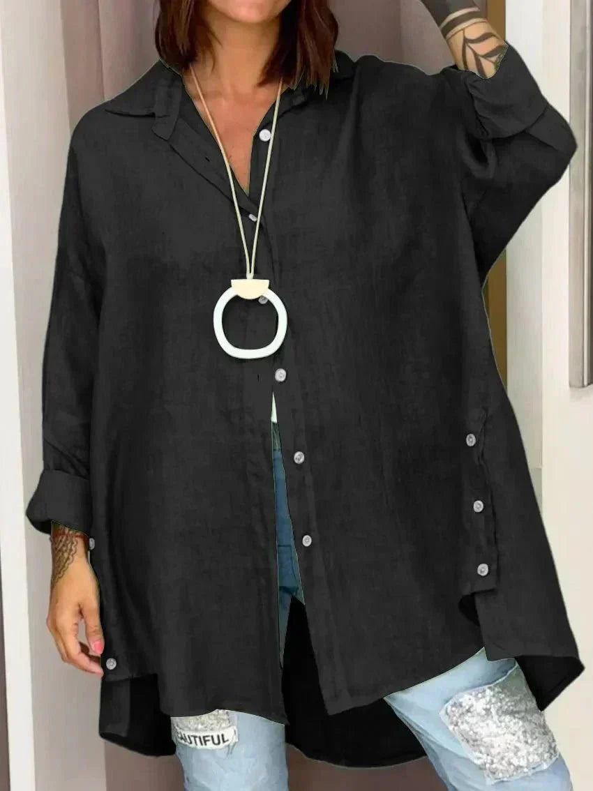 Nadine – Oversized Button-Down Shirt