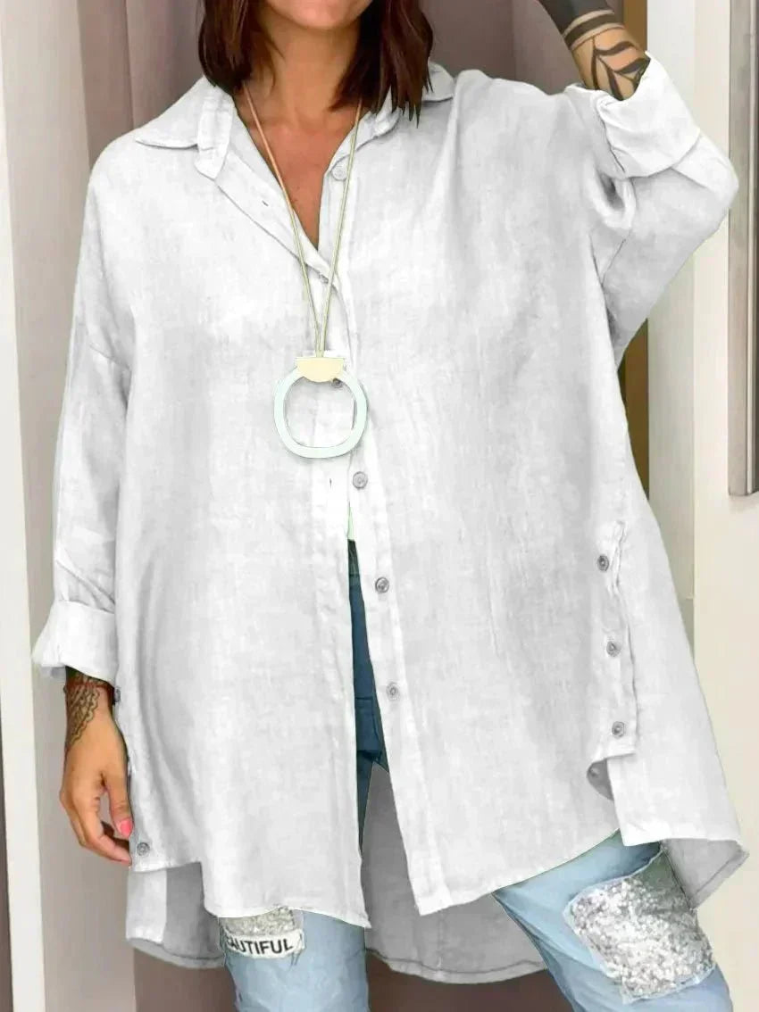 Nadine – Oversized Button-Down Shirt