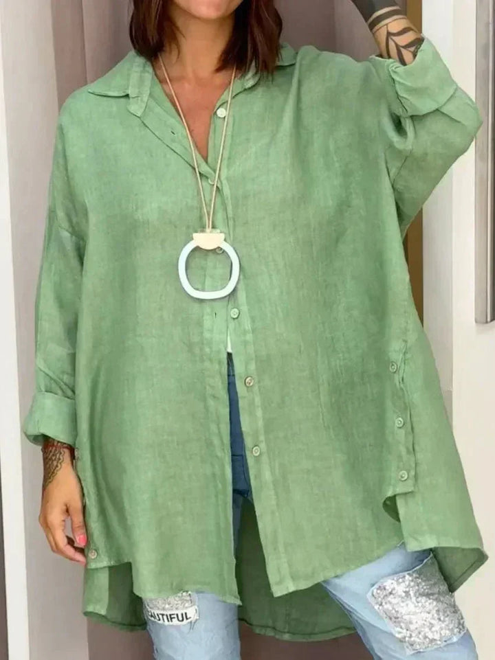 Nadine – Oversized Button-Down Shirt