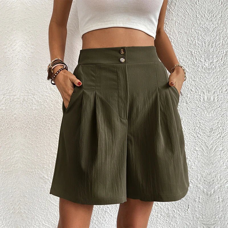 Celina – High-Waist Shorts with Relaxed Fit