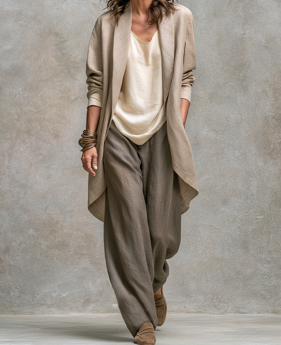 Lacey | Layered Wide-Leg Set