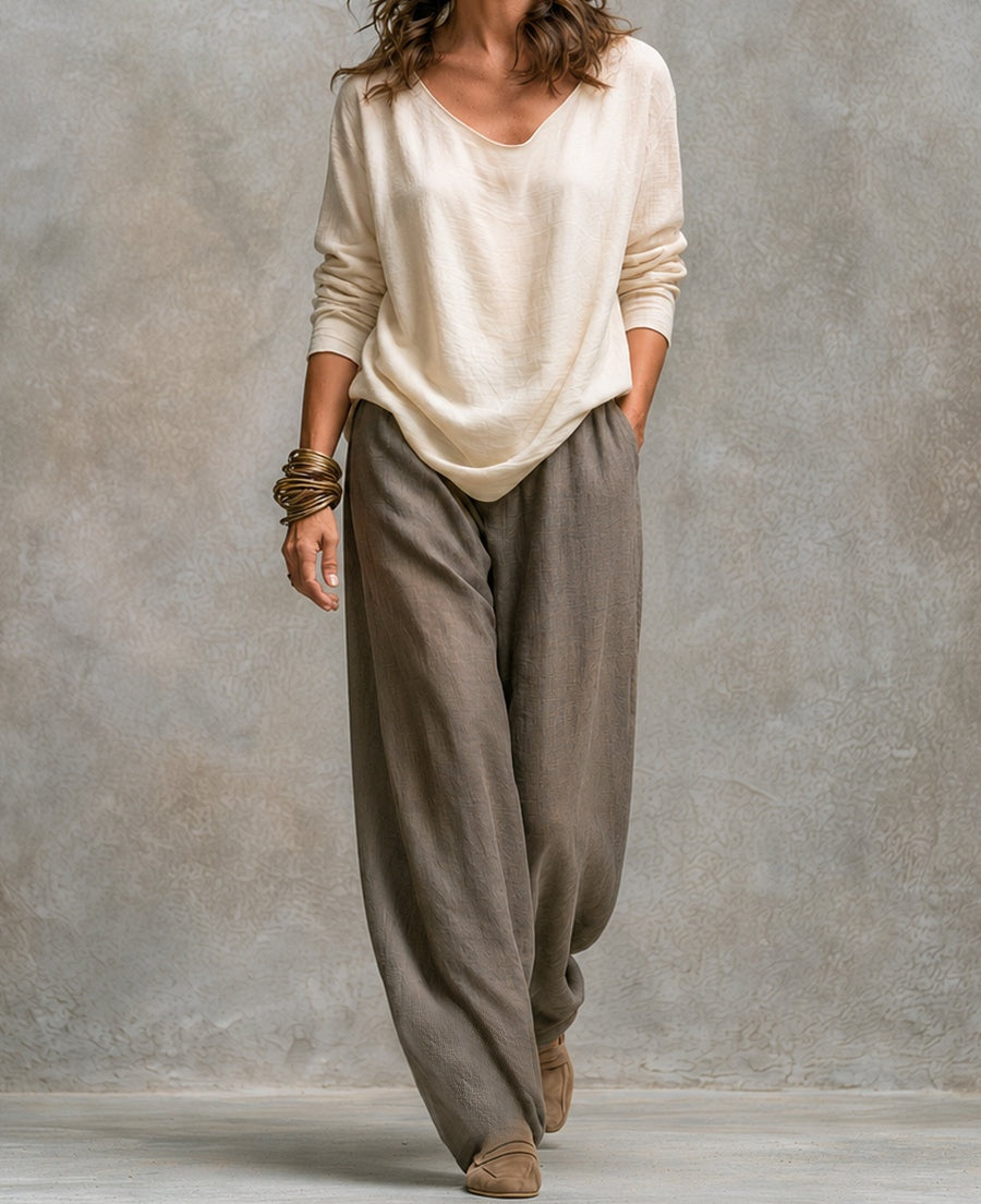 Lacey | Layered Wide-Leg Set