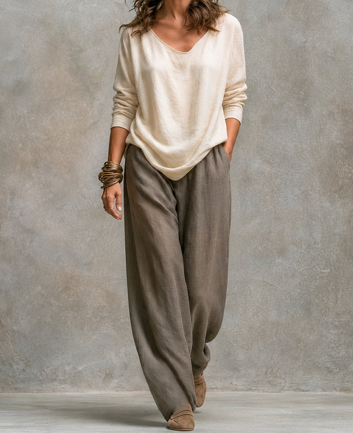 Lacey | Layered Wide-Leg Set